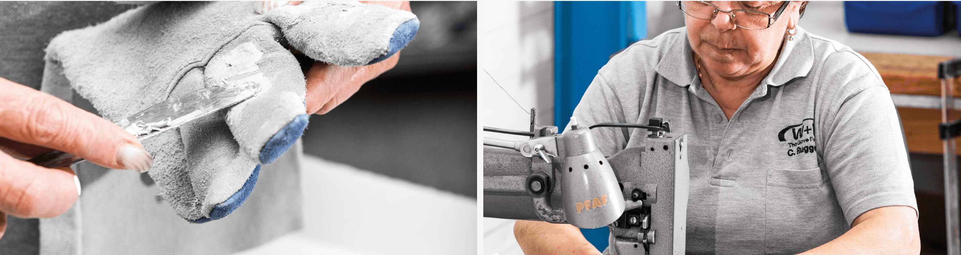 Proces Glove Care — odbiór, sortowanie, czyszczenie i zwrot rękawic W+R